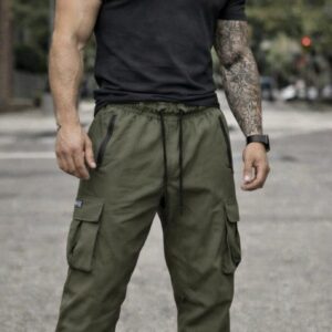 Militant Active Wear Pants (Military Green)