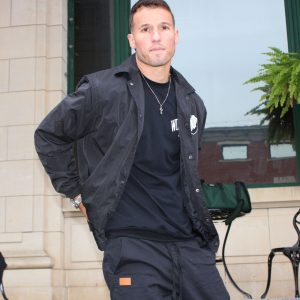 Hardcore Windbreaker Jacket  (Black)