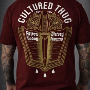Cultured Thug (Maroon) T-Shirt
