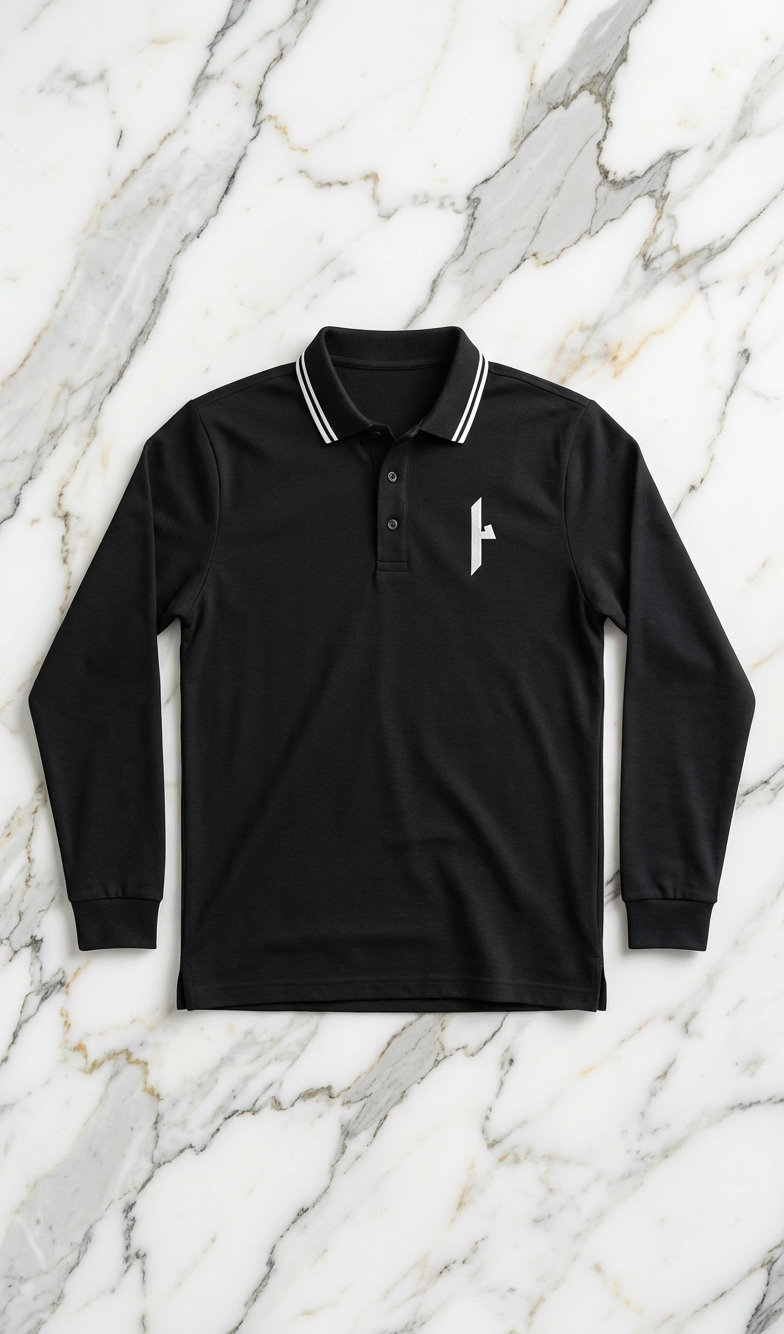 polo blk long