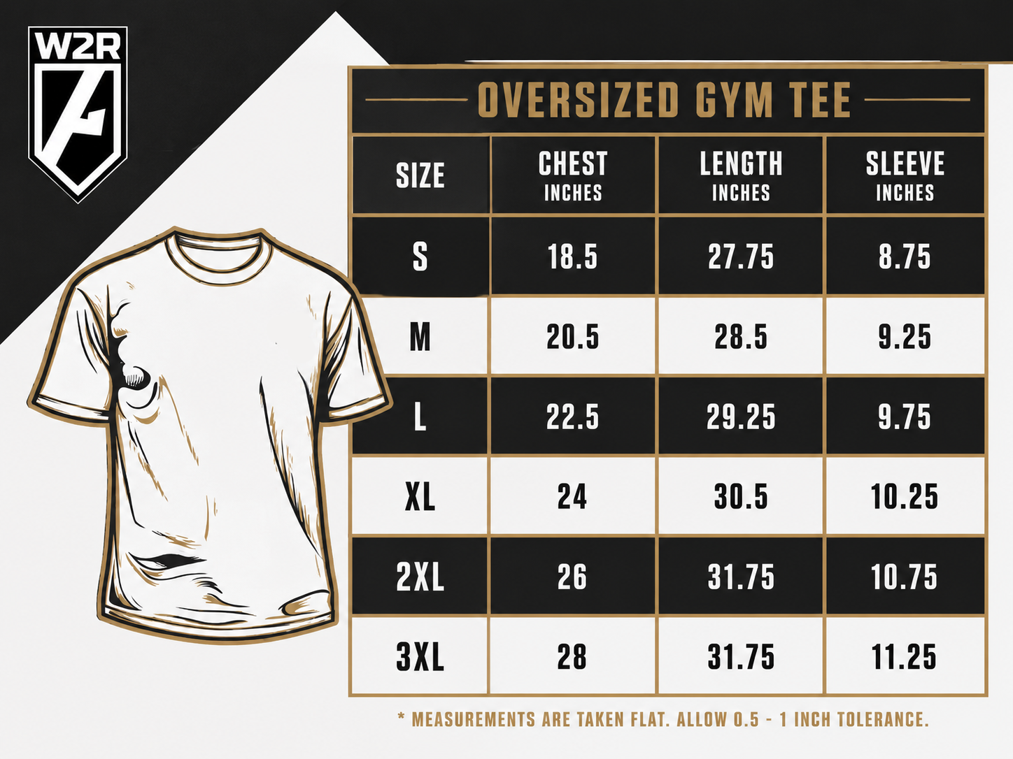 oversized gym shirt